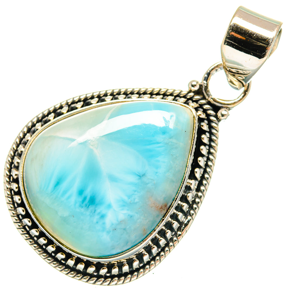 Larimar Pendants handcrafted by Anasilvercos - PD23274 - Photo 2