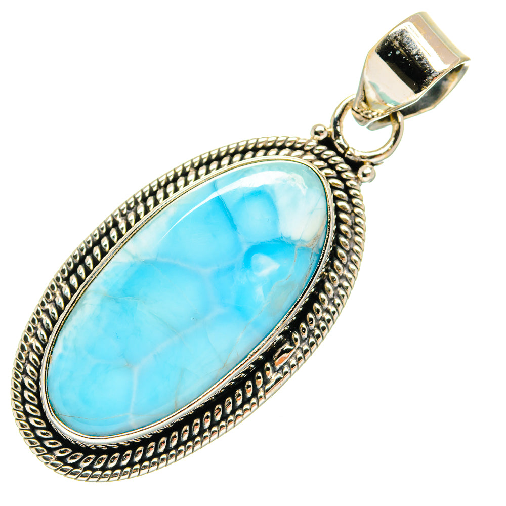 Larimar Pendants handcrafted by Anasilvercos - PD23276 - Photo 2