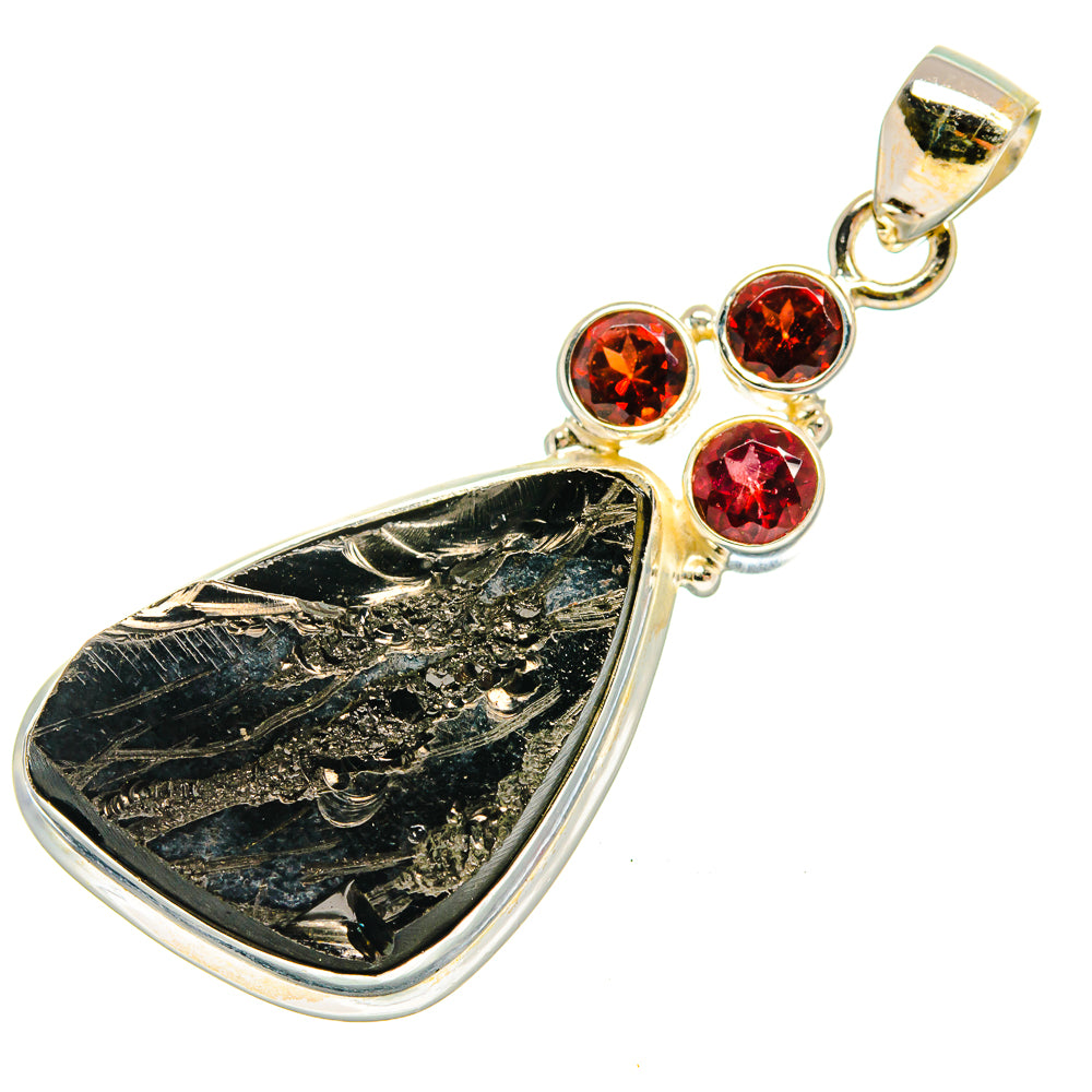 Shungite Pendants handcrafted by Anasilvercos - PD23308 - Photo 2