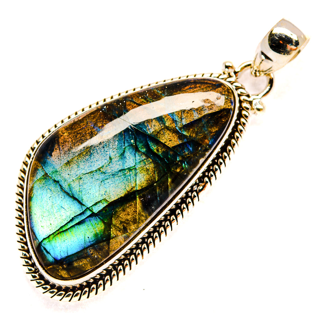 Labradorite Pendants handcrafted by Anasilvercos - PD23319 - Photo 2