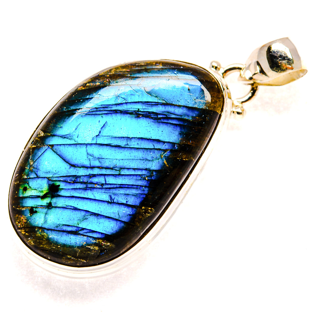 Labradorite Pendants handcrafted by Anasilvercos - PD23320 - Photo 2