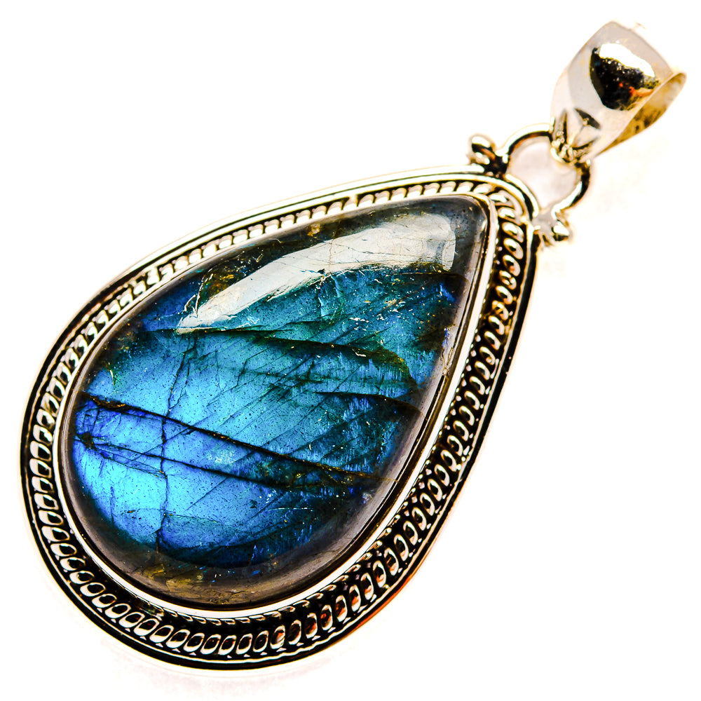 Labradorite Pendants handcrafted by Anasilvercos - PD23321 - Photo 2