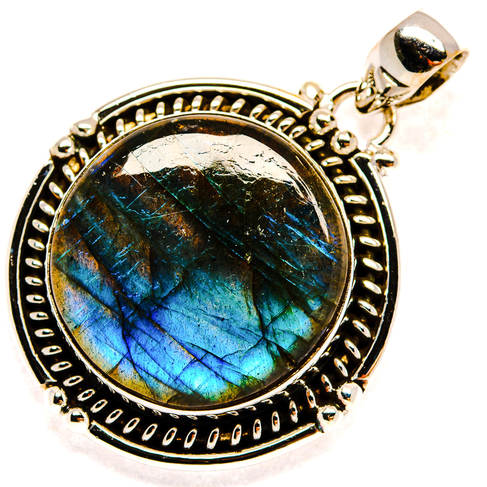 Labradorite Pendants handcrafted by Anasilvercos - PD23323 - Photo 2