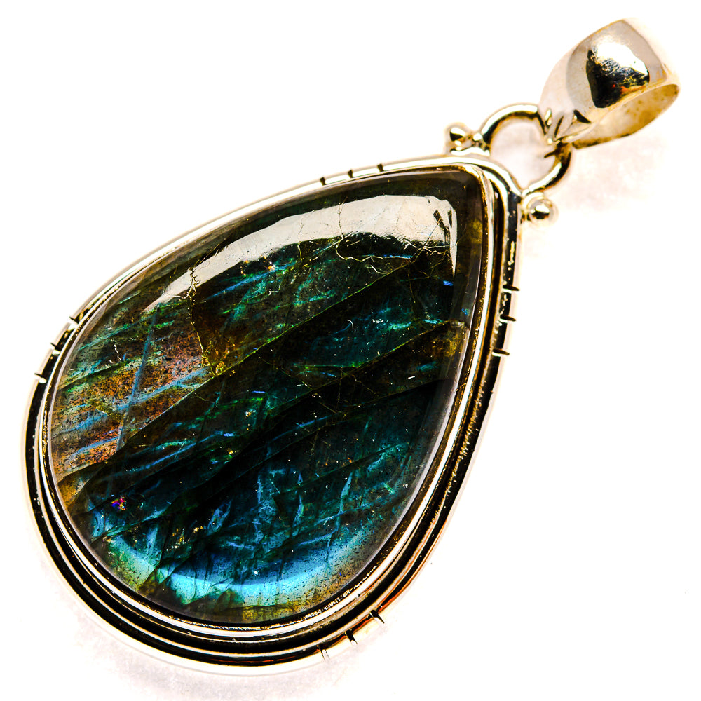 Labradorite Pendants handcrafted by Anasilvercos - PD23325 - Photo 2