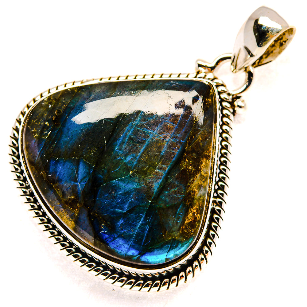 Labradorite Pendants handcrafted by Anasilvercos - PD23326 - Photo 2