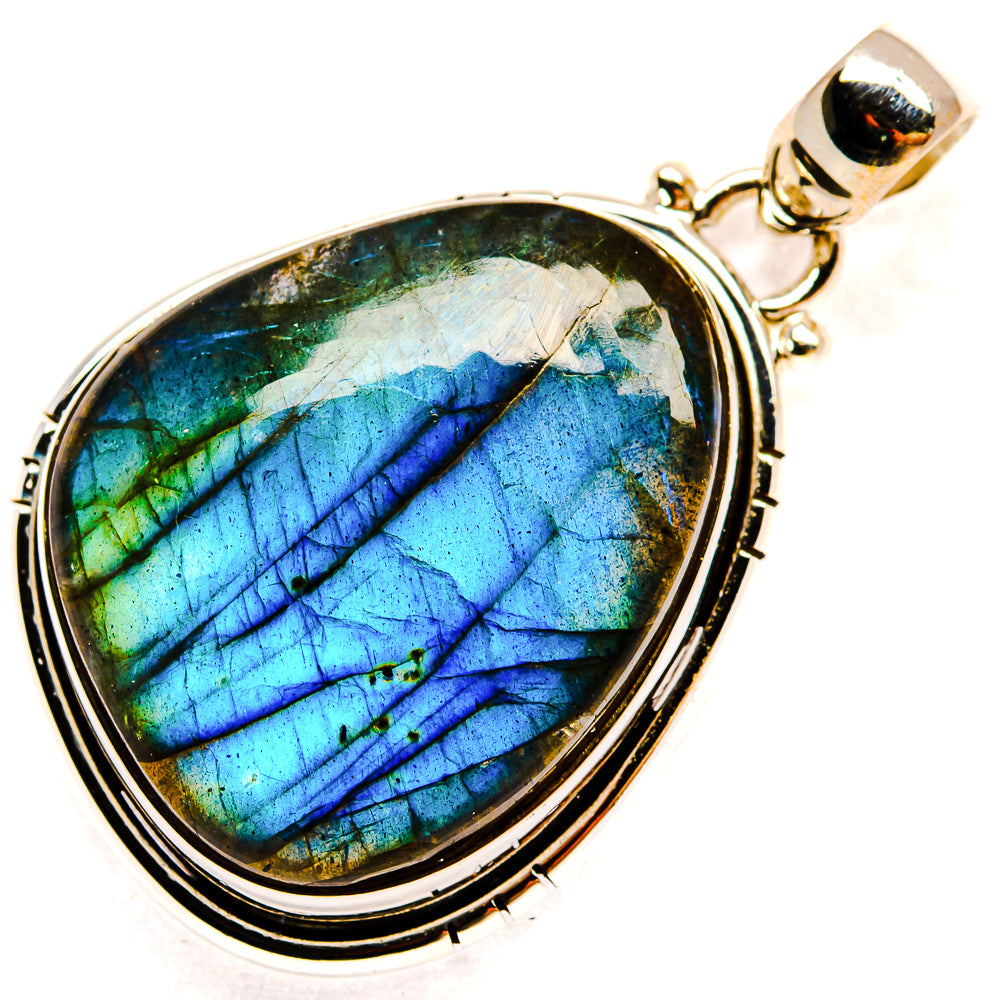 Labradorite Pendants handcrafted by Anasilvercos - PD23327 - Photo 2