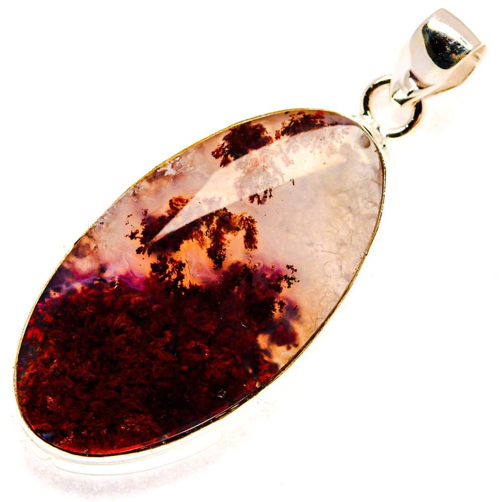 Plume Agate Pendants handcrafted by Anasilvercos - PD23332 - Photo 2