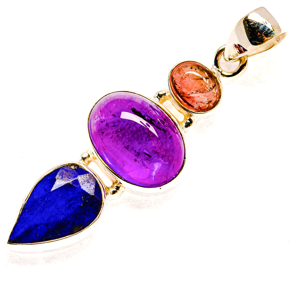 Amethyst Pendants handcrafted by Anasilvercos - PD23336 - Photo 2