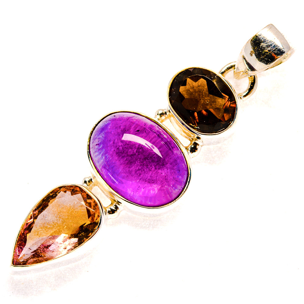 Amethyst Pendants handcrafted by Anasilvercos - PD23337 - Photo 2