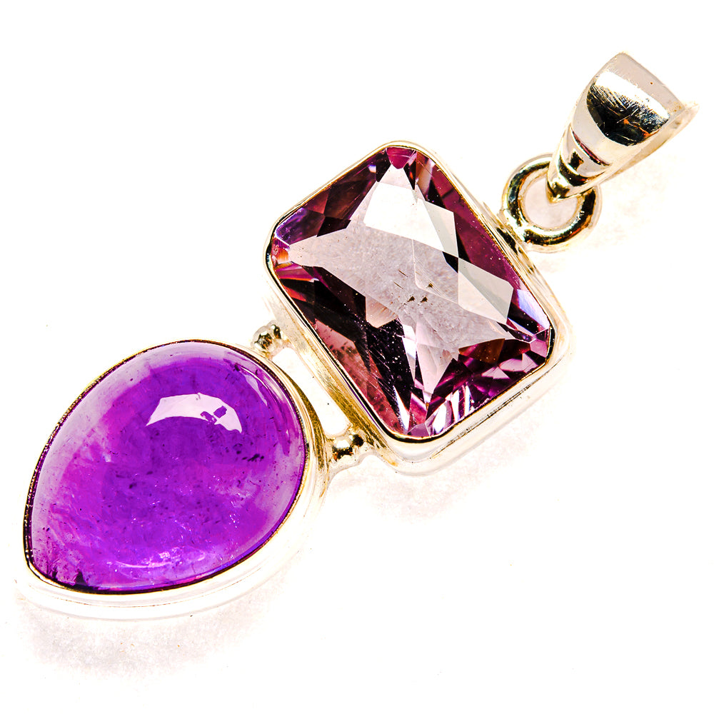 Amethyst Pendants handcrafted by Anasilvercos - PD23346 - Photo 2