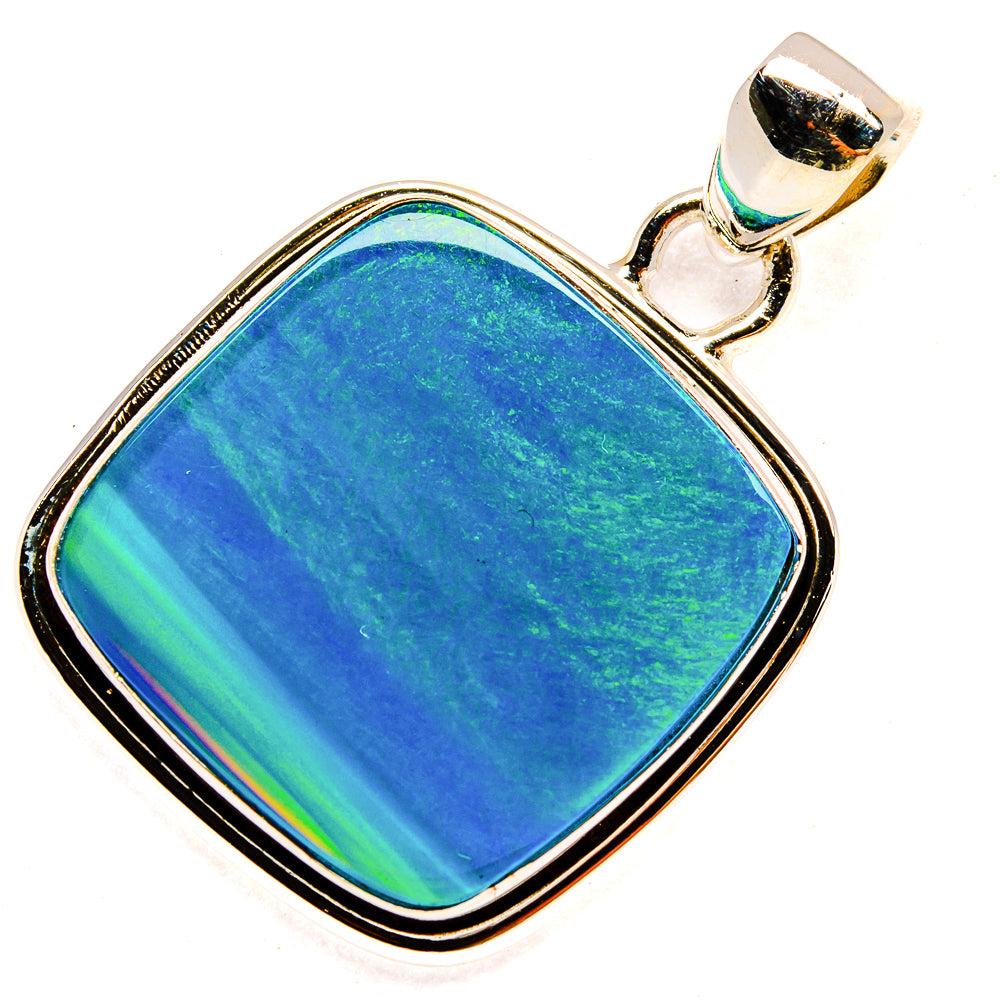 Aura Opal Pendants handcrafted by Anasilvercos - PD23352 - Photo 2