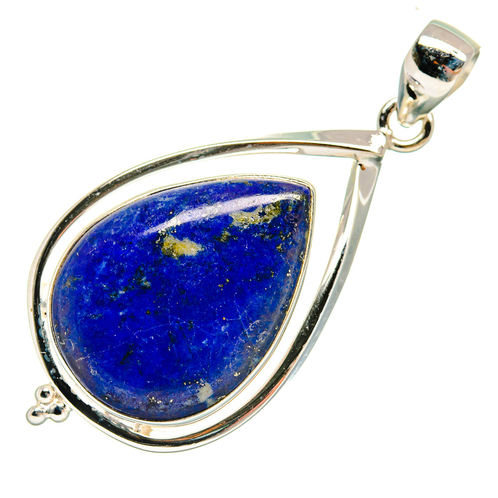 Lapis Lazuli Pendants handcrafted by Anasilvercos - PD23376 - Photo 2