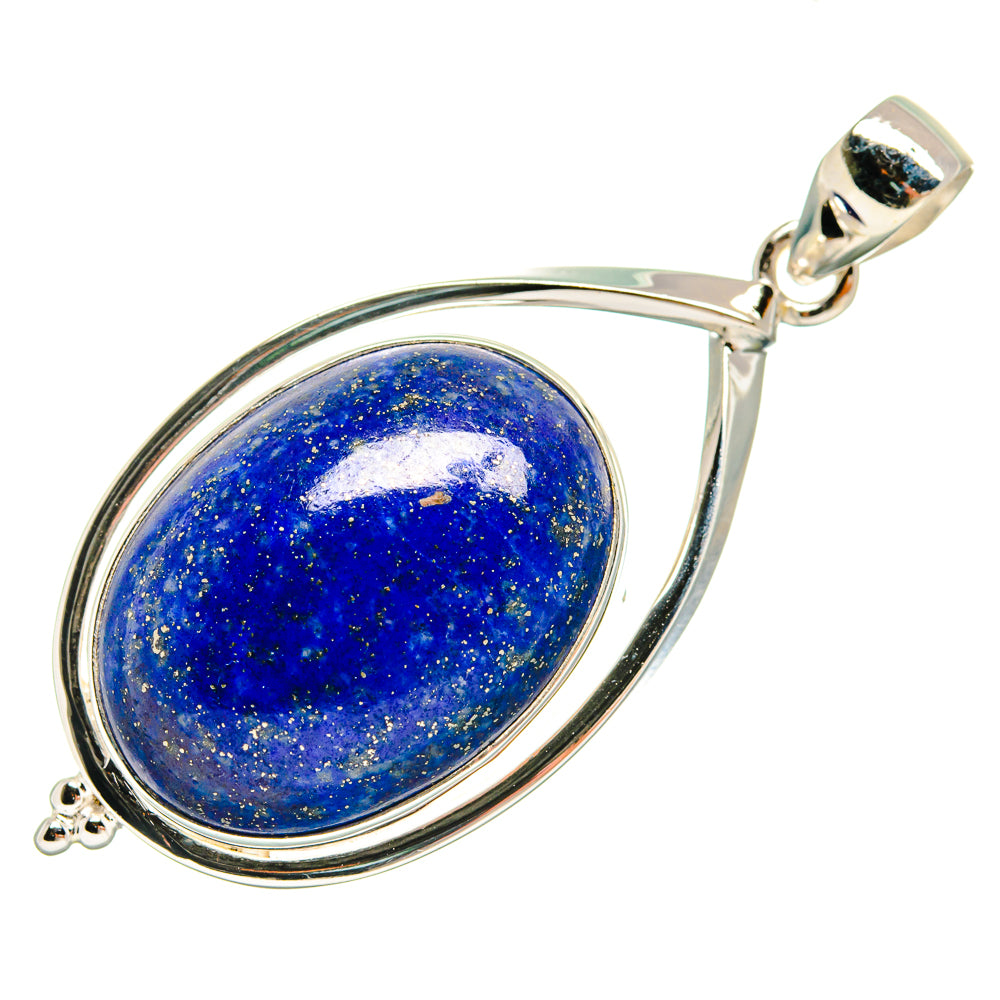Lapis Lazuli Pendants handcrafted by Anasilvercos - PD23382 - Photo 2