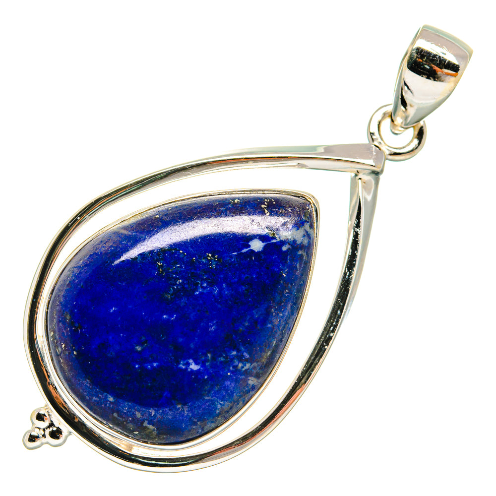 Lapis Lazuli Pendants handcrafted by Anasilvercos - PD23383 - Photo 2