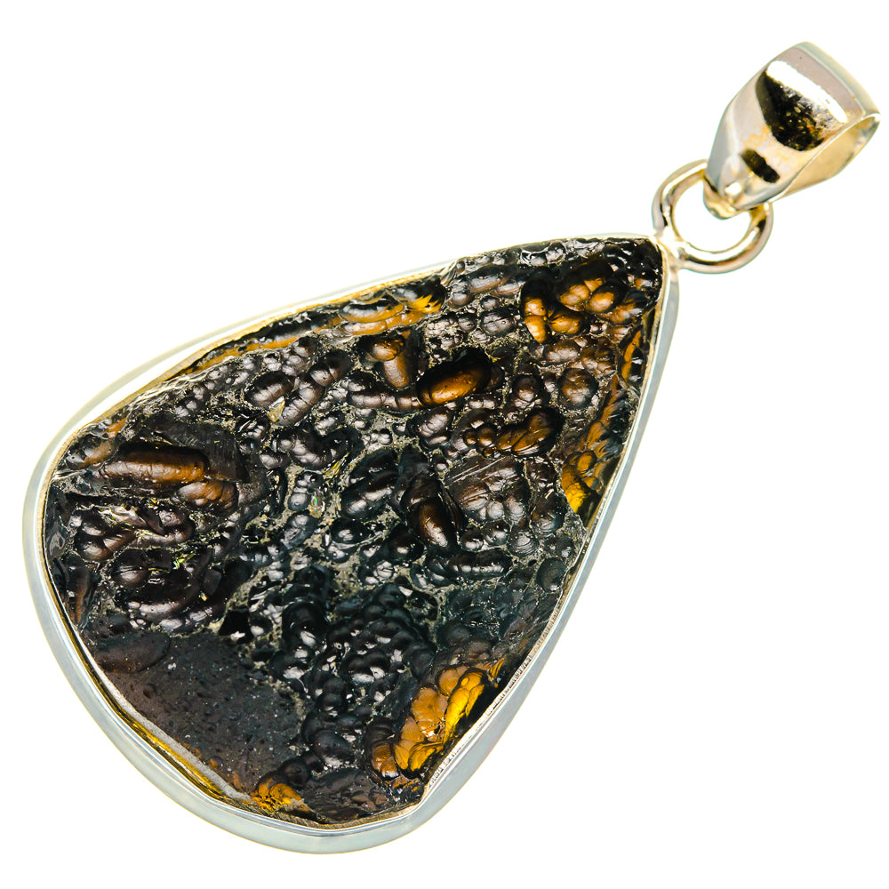 Tektite Pendants handcrafted by Anasilvercos - PD23394 - Photo 2