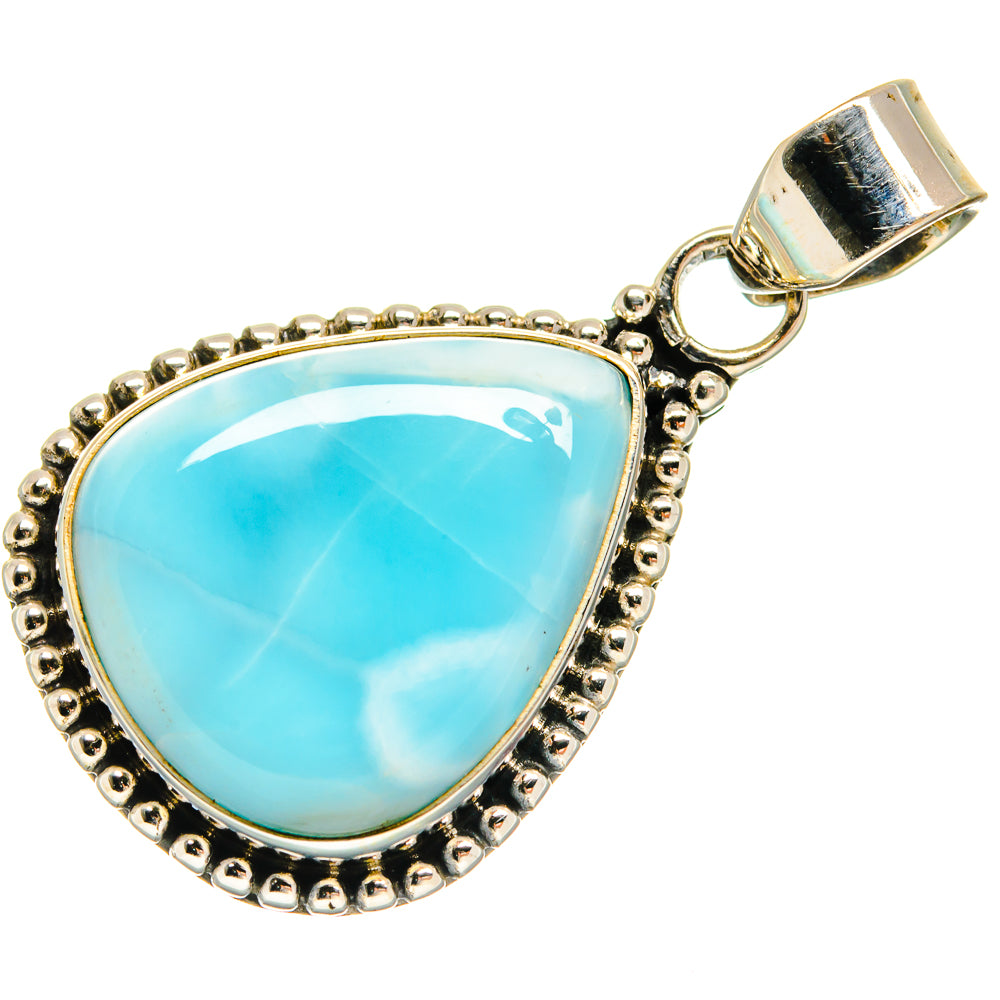 Larimar Pendants handcrafted by Anasilvercos - PD23407 - Photo 2