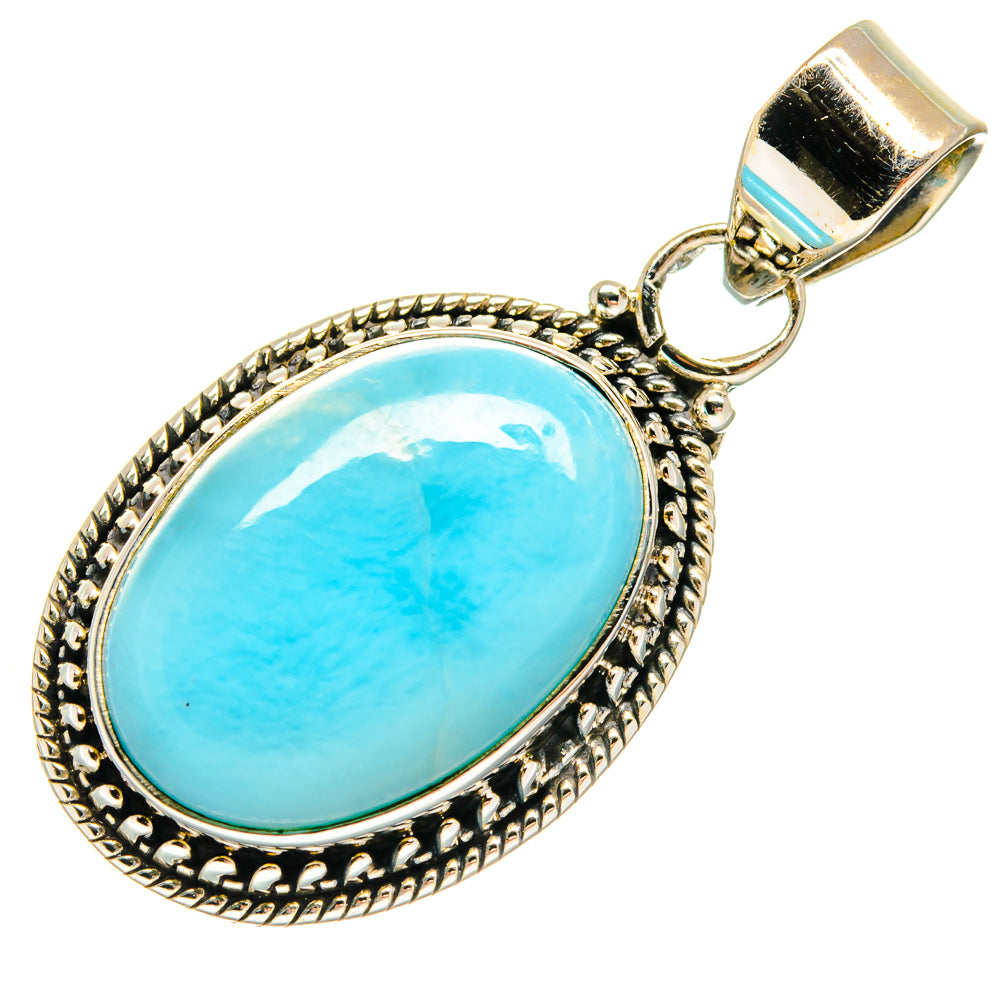 Larimar Pendants handcrafted by Anasilvercos - PD23410 - Photo 2