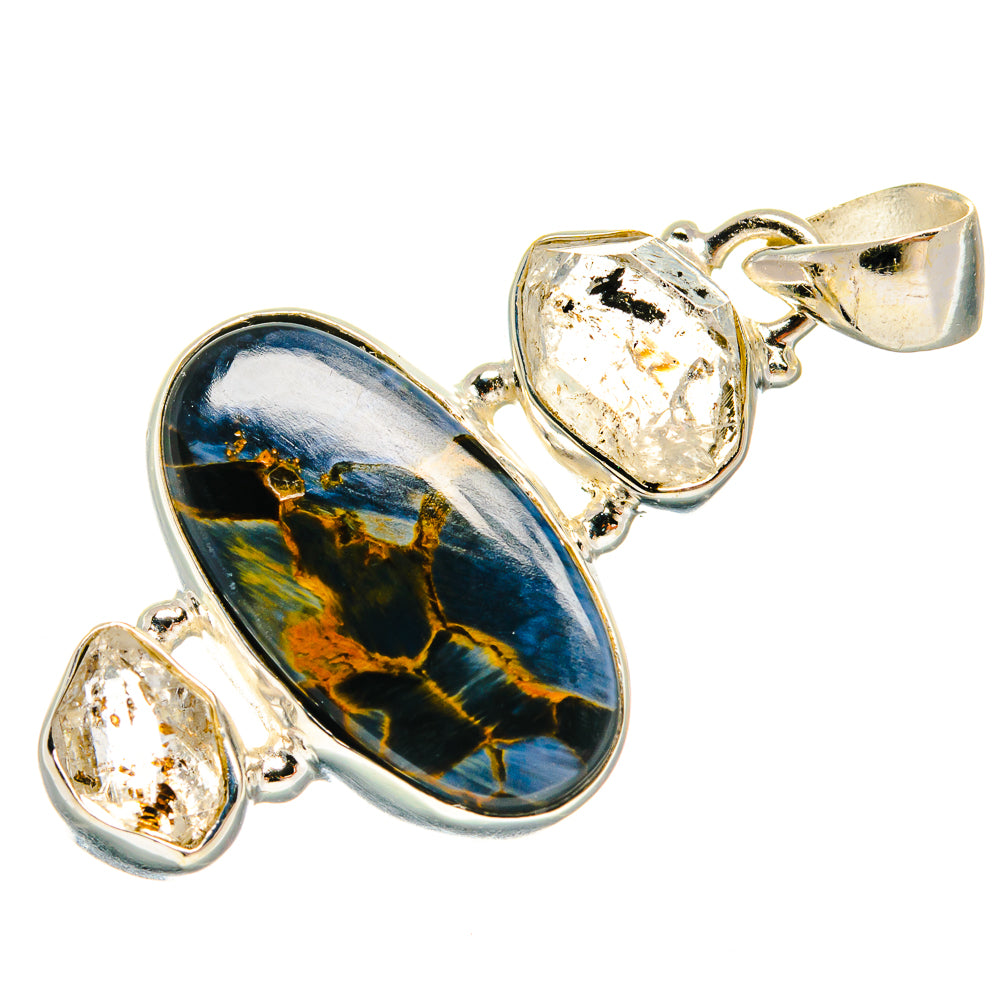 Pietersite Pendants handcrafted by Anasilvercos - PD23414 - Photo 2