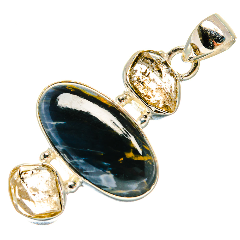Pietersite Pendants handcrafted by Anasilvercos - PD23424 - Photo 2