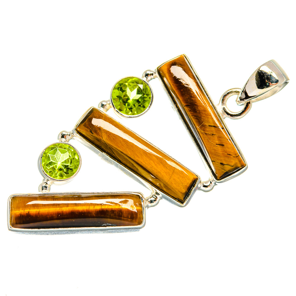 Tiger Eye Pendants handcrafted by Anasilvercos - PD23427 - Photo 2