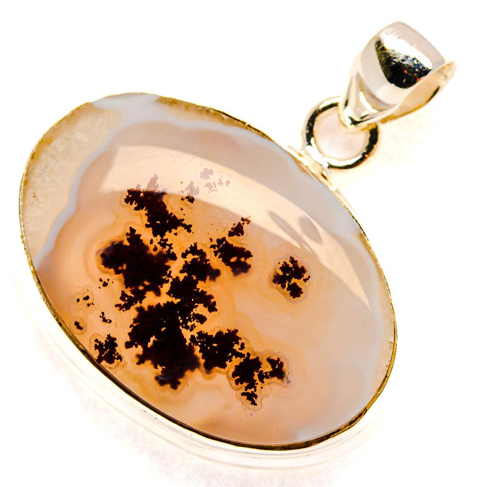 Dendritic Opal Pendants handcrafted by Anasilvercos - PD23441 - Photo 2