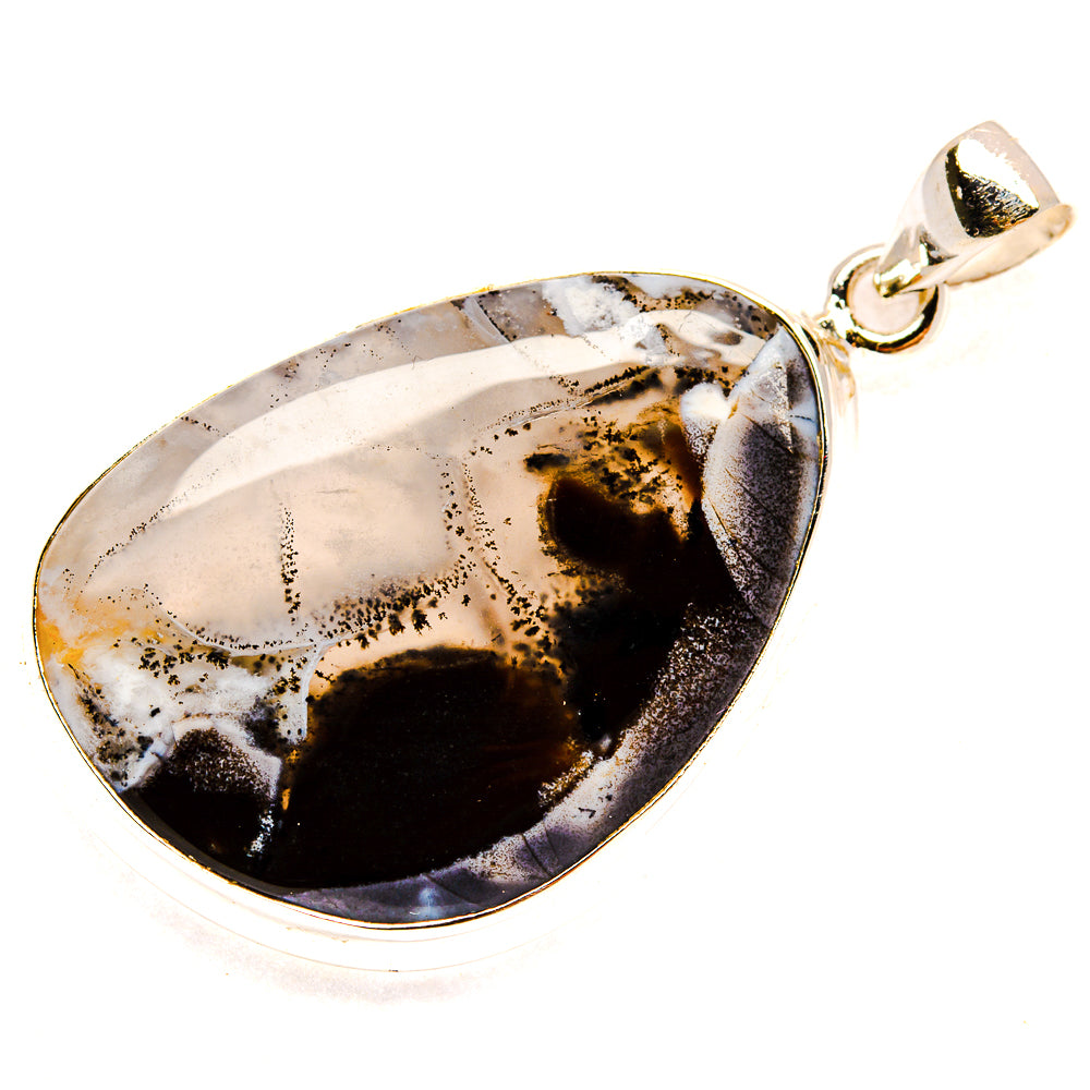 Dendritic Opal Pendants handcrafted by Anasilvercos - PD23445 - Photo 2