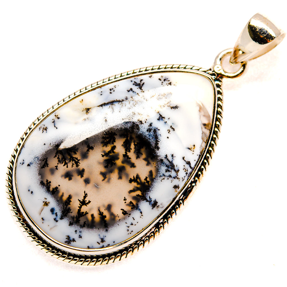 Dendritic Opal Pendants handcrafted by Anasilvercos - PD23446 - Photo 2