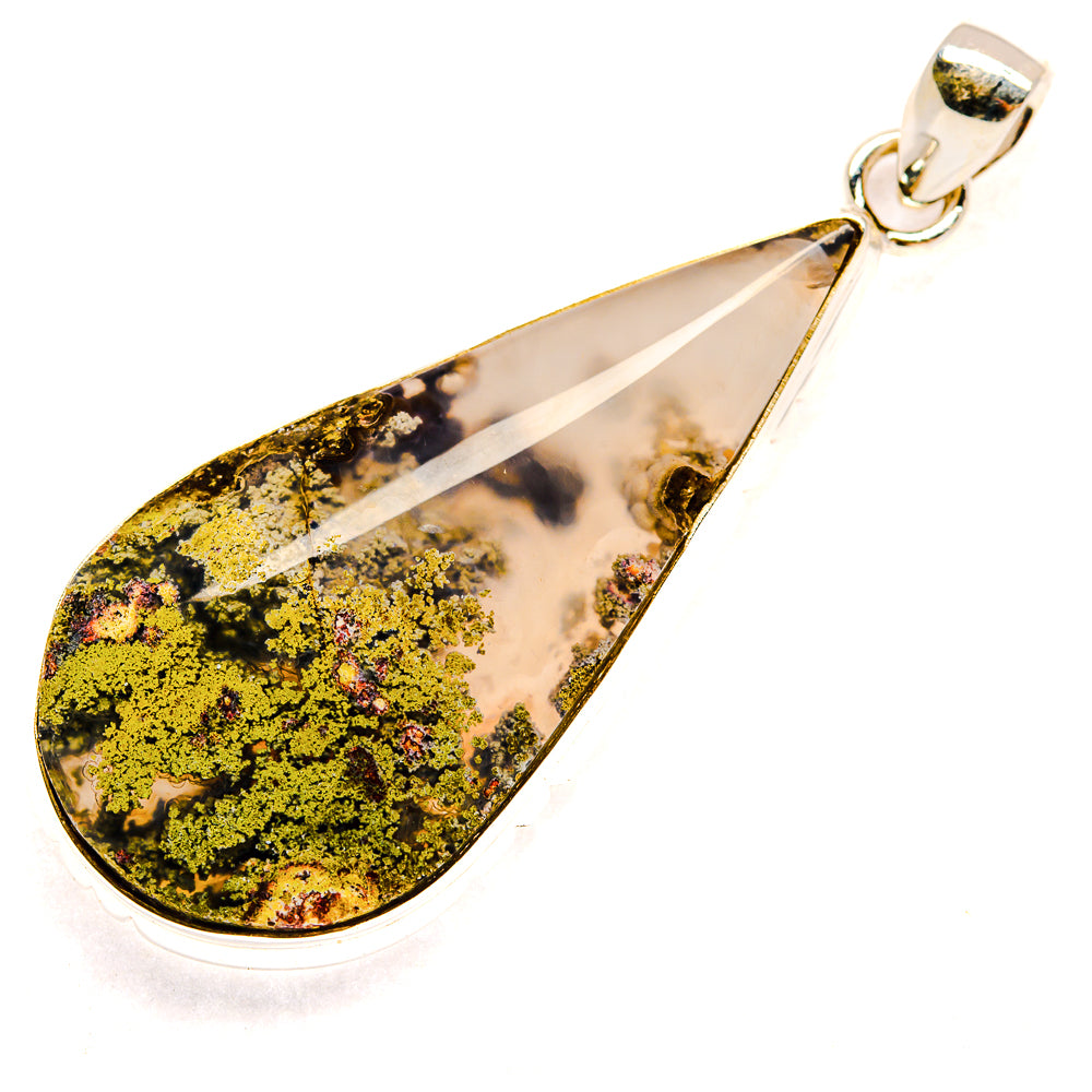 Plume Agate Pendants handcrafted by Anasilvercos - PD23449 - Photo 2