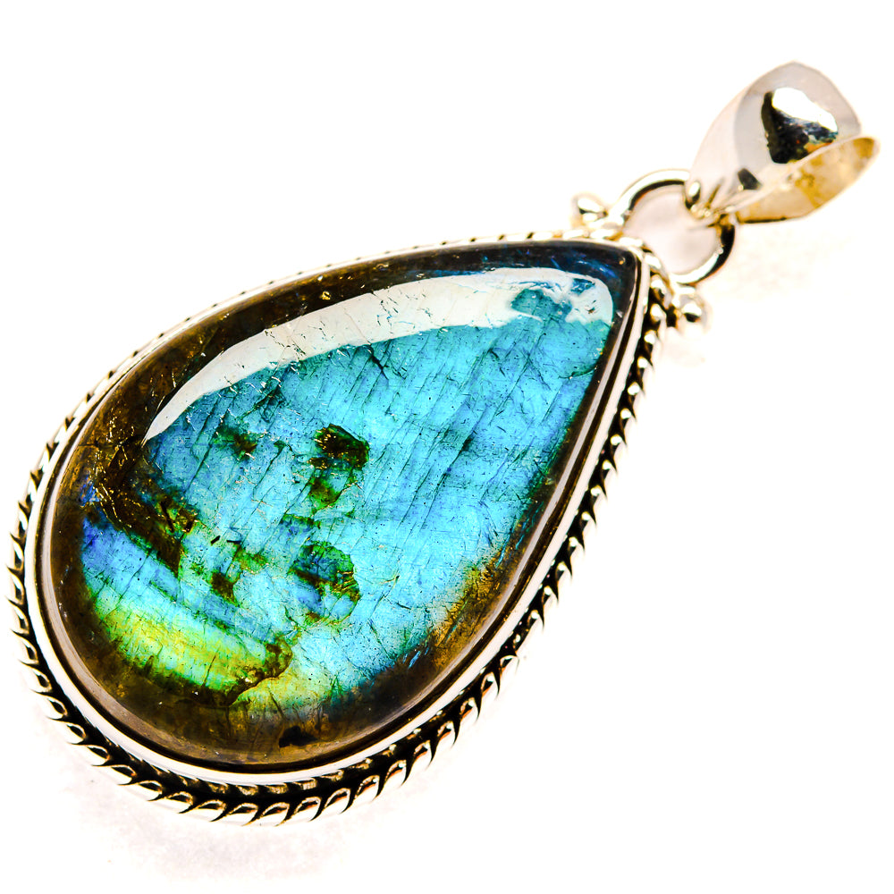 Labradorite Pendants handcrafted by Anasilvercos - PD23453 - Photo 2