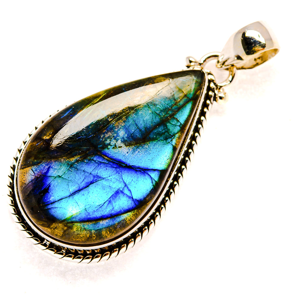 Labradorite Pendants handcrafted by Anasilvercos - PD23458 - Photo 2
