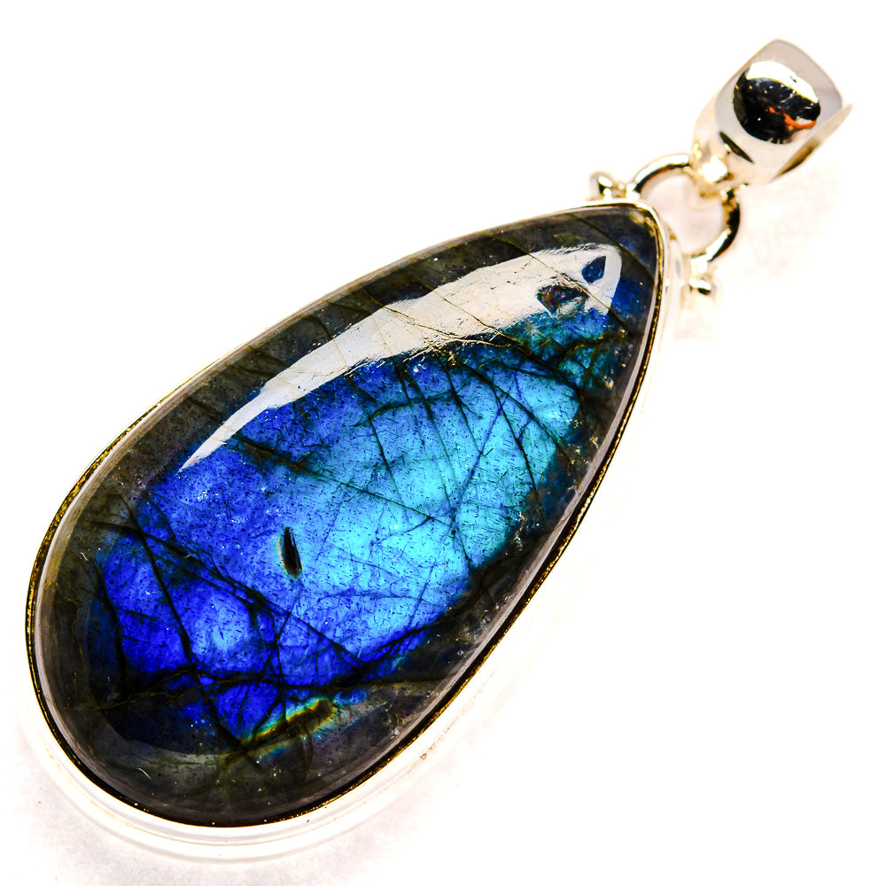 Labradorite Pendants handcrafted by Anasilvercos - PD23460 - Photo 2