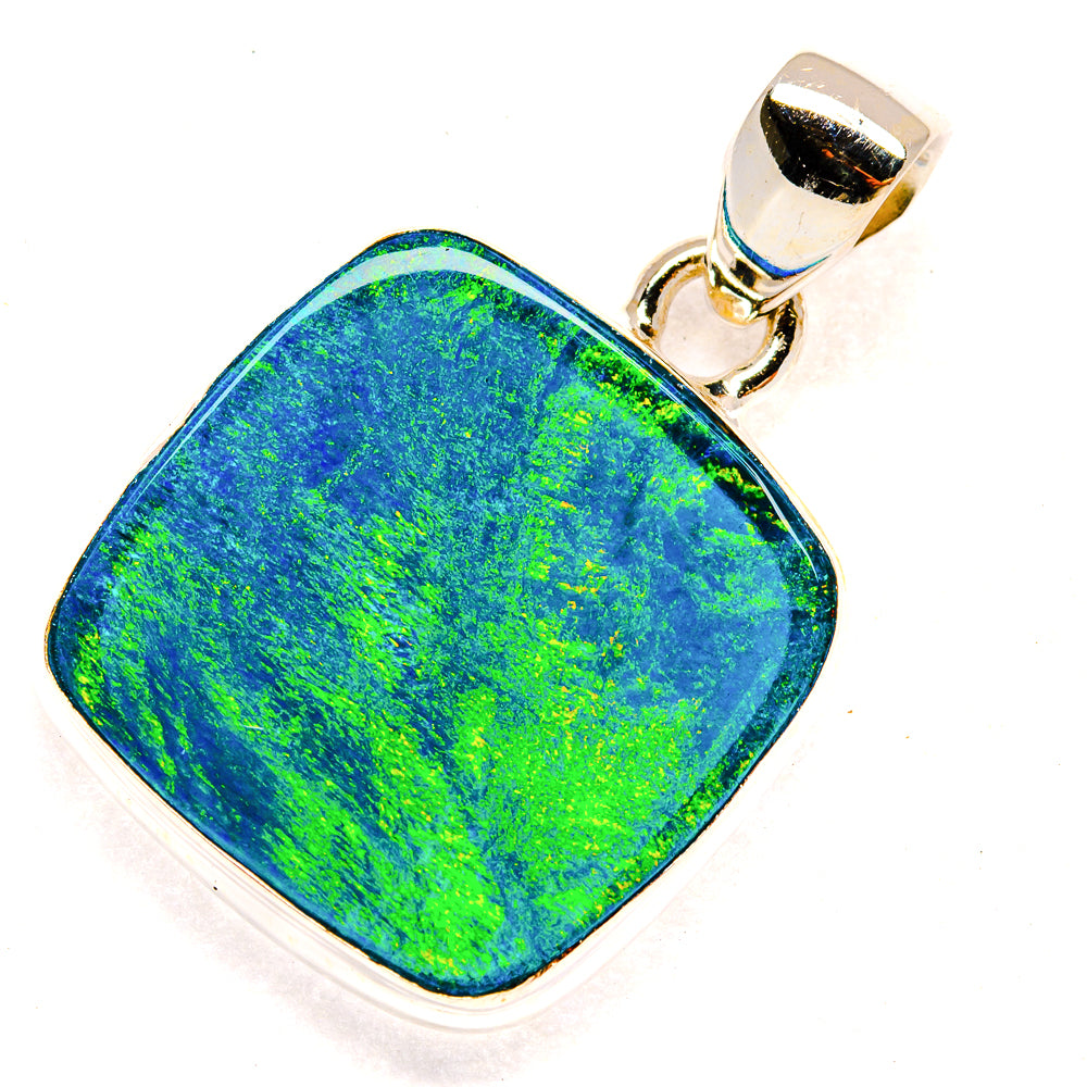 Aura Opal Pendants handcrafted by Anasilvercos - PD23473 - Photo 2
