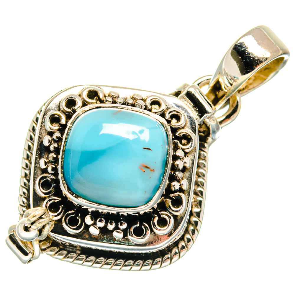 Larimar Pendants handcrafted by Anasilvercos - PD23486 - Photo 2