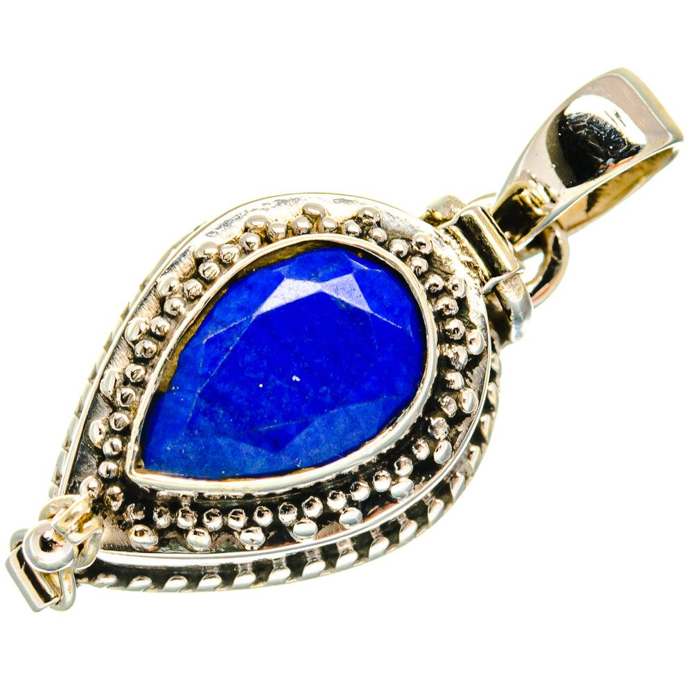 Lapis Lazuli Pendants handcrafted by Anasilvercos - PD23487 - Photo 2