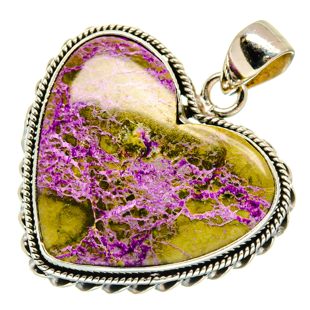 Stichtite Pendants handcrafted by Anasilvercos - PD23534 - Photo 2