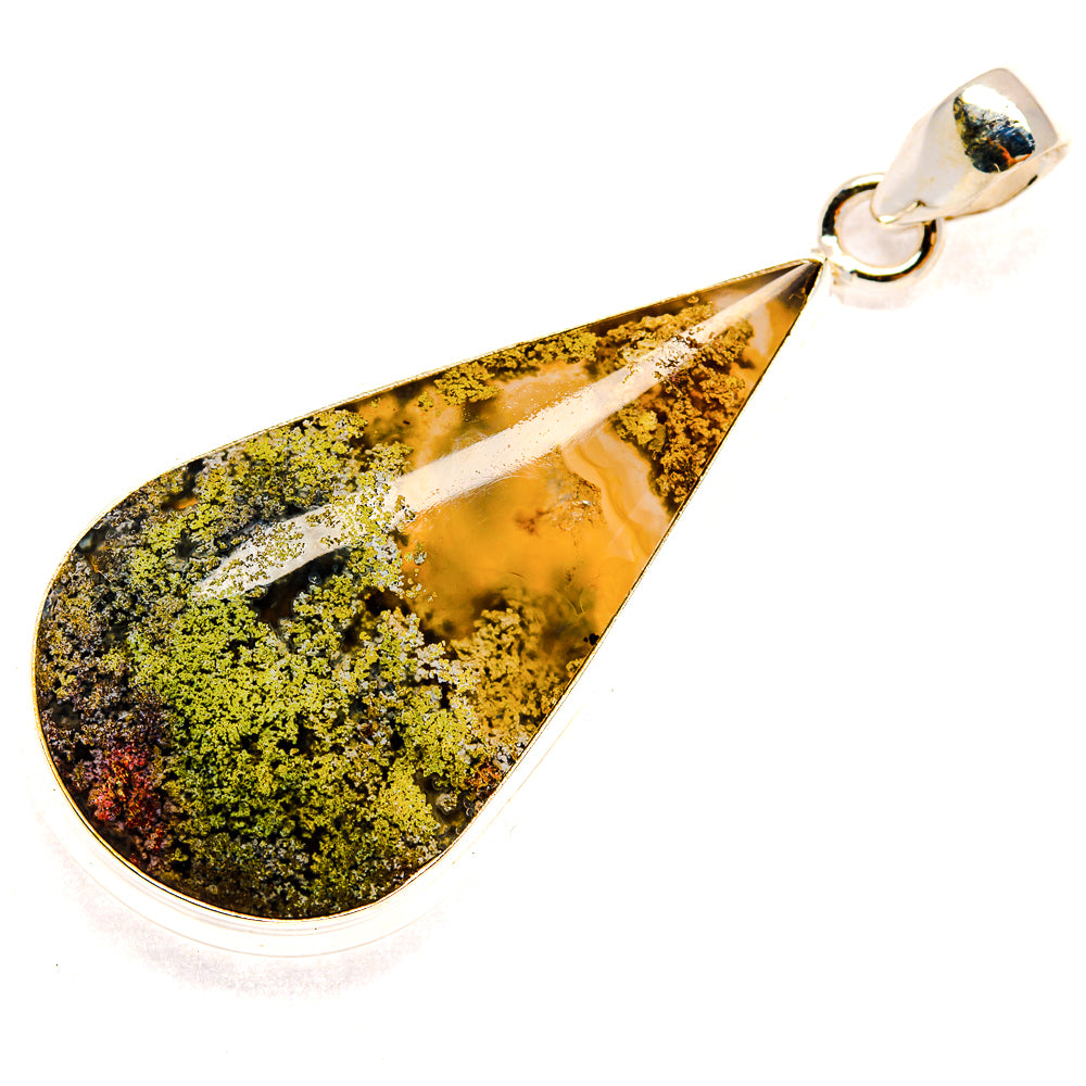 Plume Agate Pendants handcrafted by Anasilvercos - PD23559 - Photo 2
