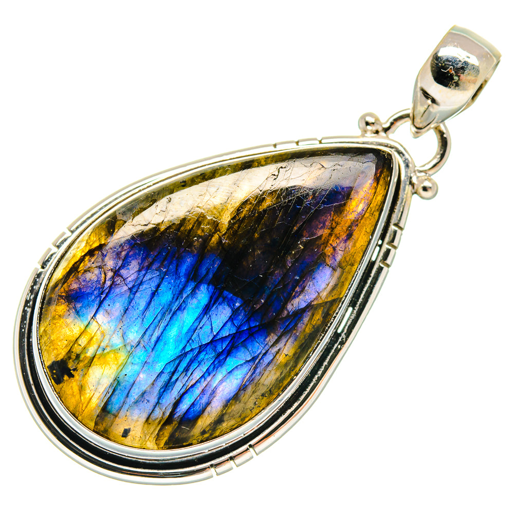 Labradorite Pendants handcrafted by Anasilvercos - PD23569 - Photo 2