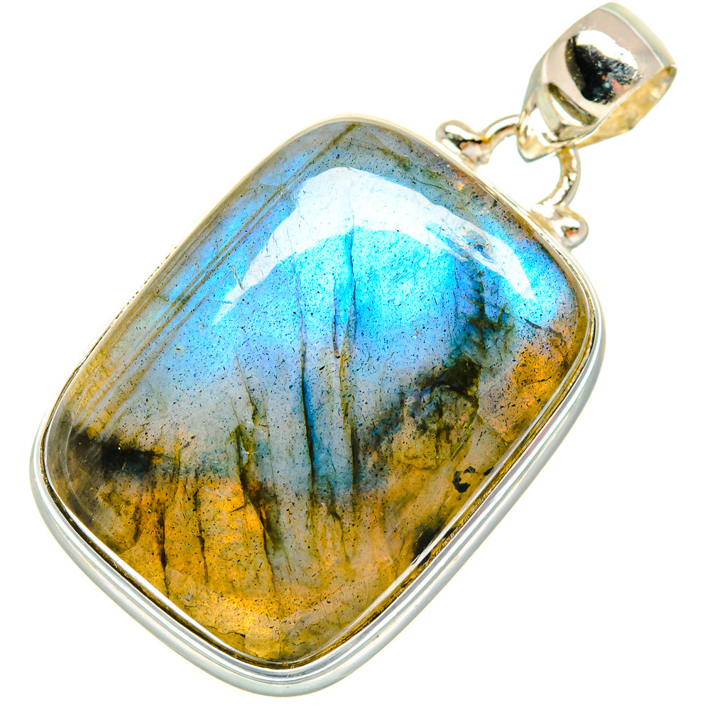 Labradorite Pendants handcrafted by Anasilvercos - PD23570 - Photo 2