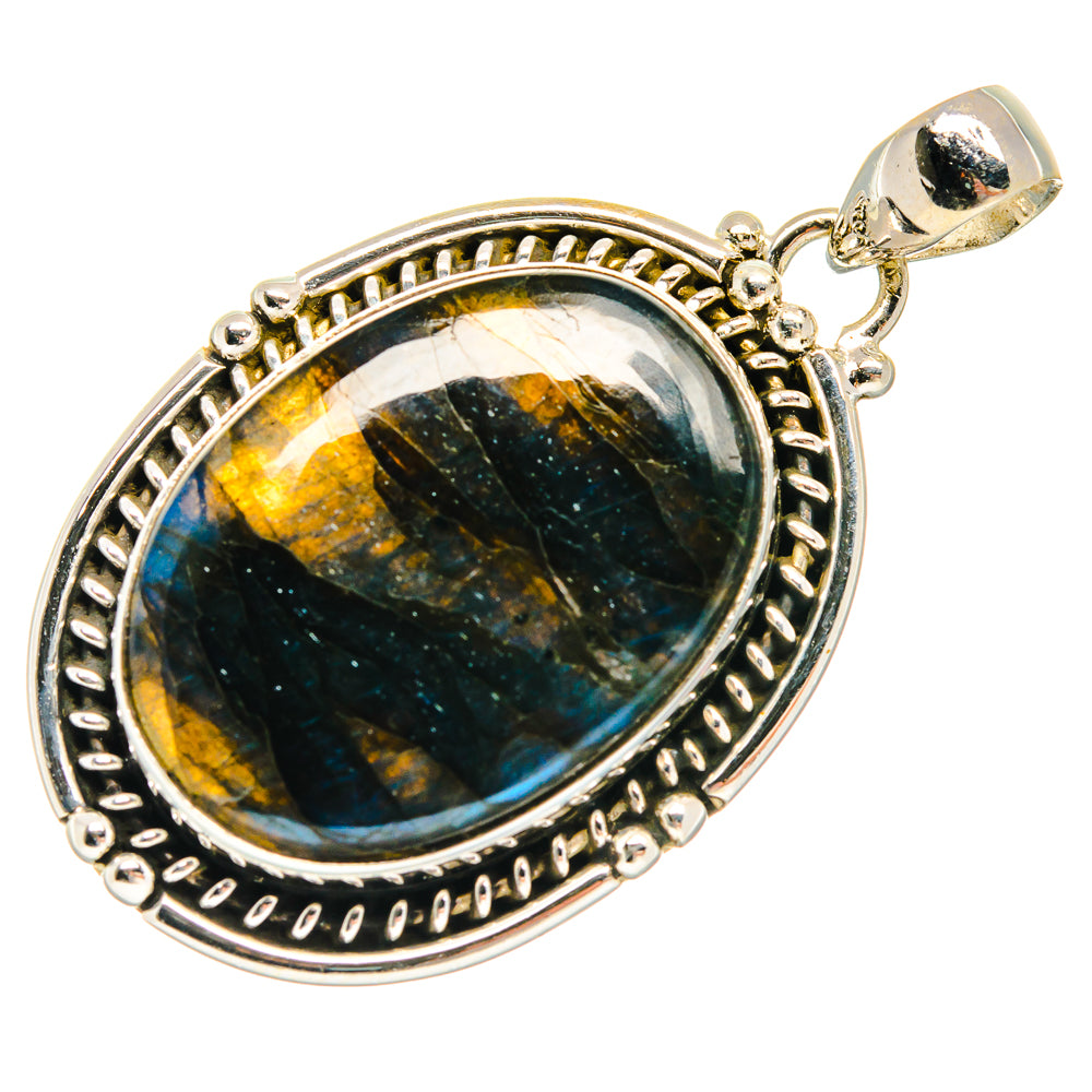 Labradorite Pendants handcrafted by Anasilvercos - PD23571 - Photo 2