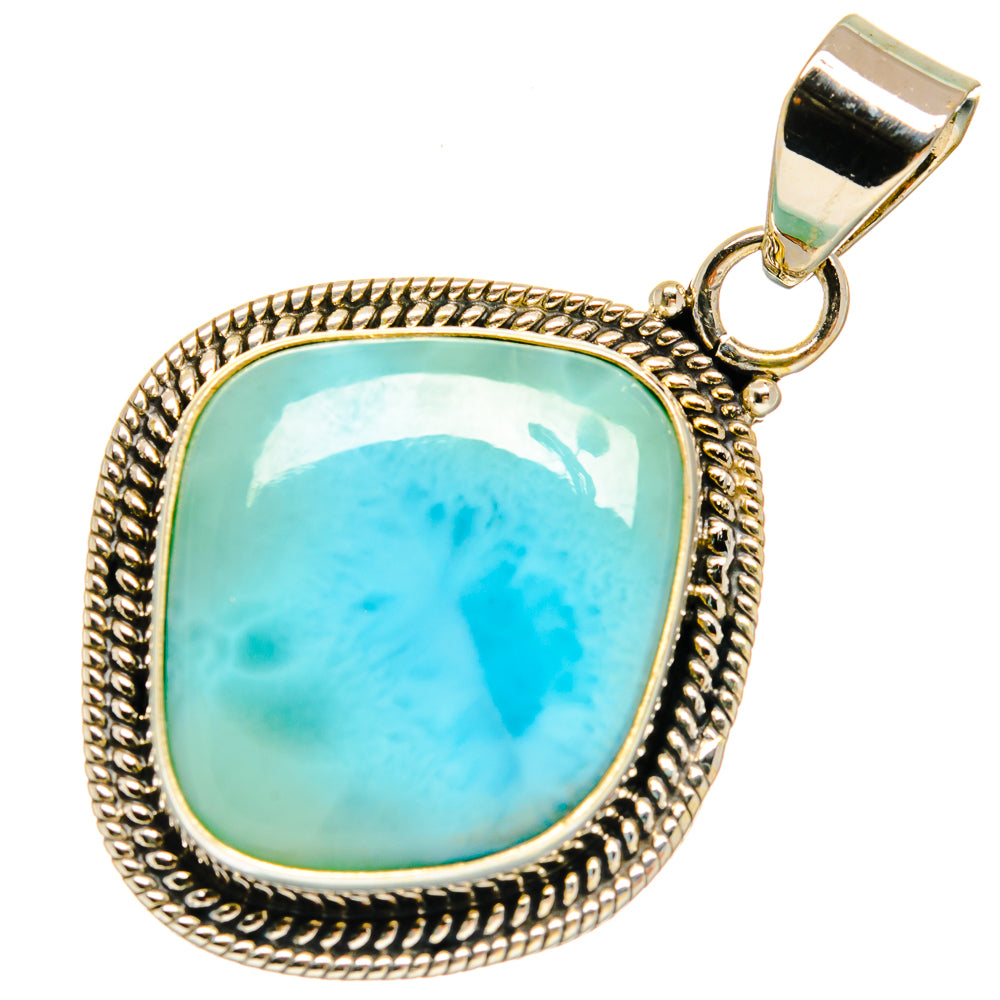 Larimar Pendants handcrafted by Anasilvercos - PD23581 - Photo 2