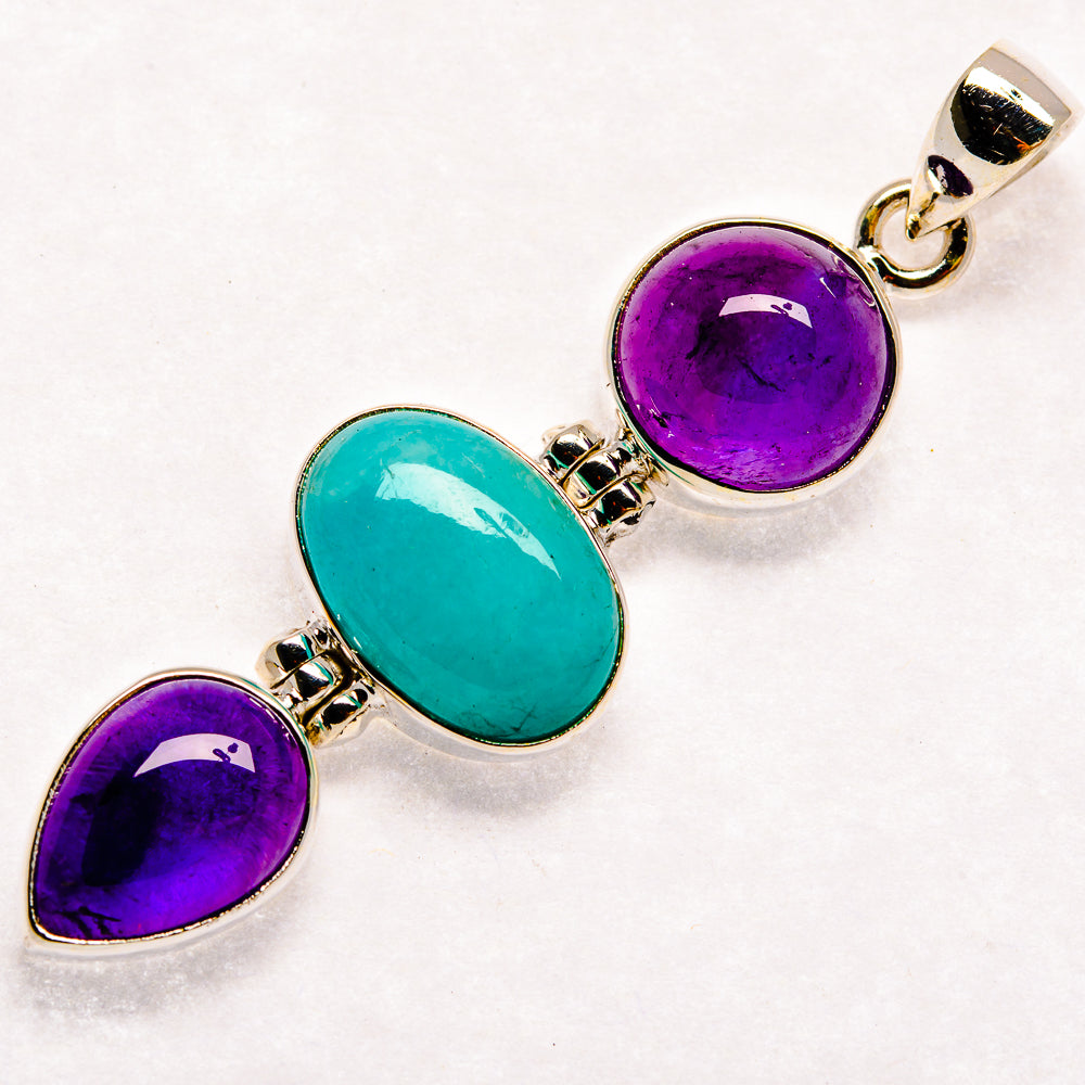 Larimar Pendants handcrafted by Anasilvercos - PD23614 - Photo 2