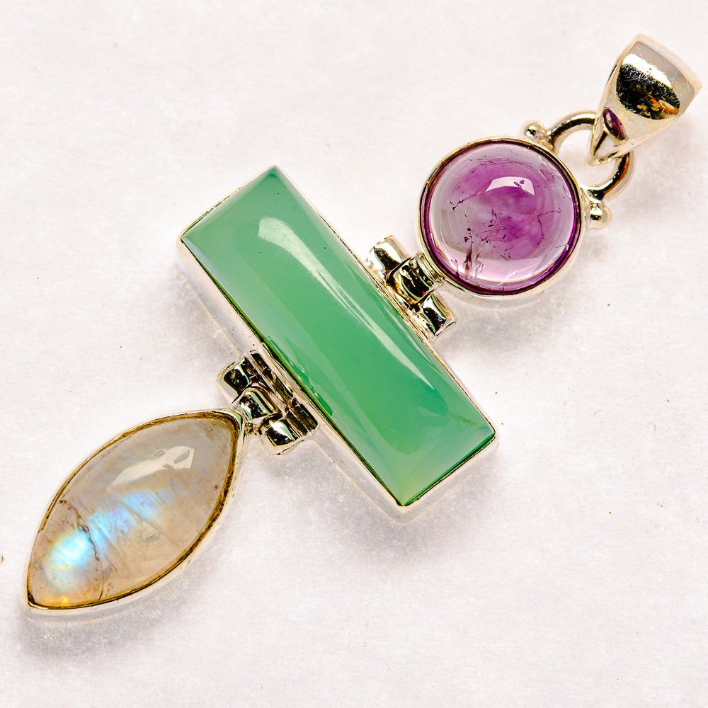 Aquamarine Pendants handcrafted by Anasilvercos - PD23630 - Photo 2