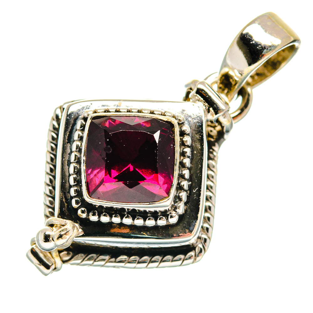 Garnet Pendants handcrafted by Anasilvercos - PD23640 - Photo 2