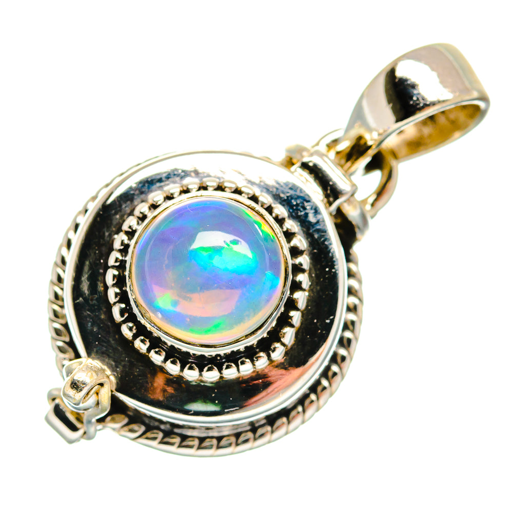 Ethiopian Opal Pendants handcrafted by Anasilvercos - PD23643 - Photo 2