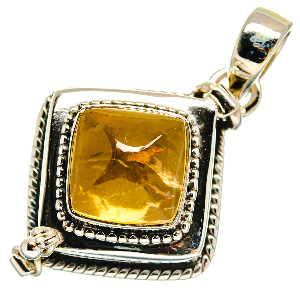 Citrine Pendants handcrafted by Anasilvercos - PD23650 - Photo 2
