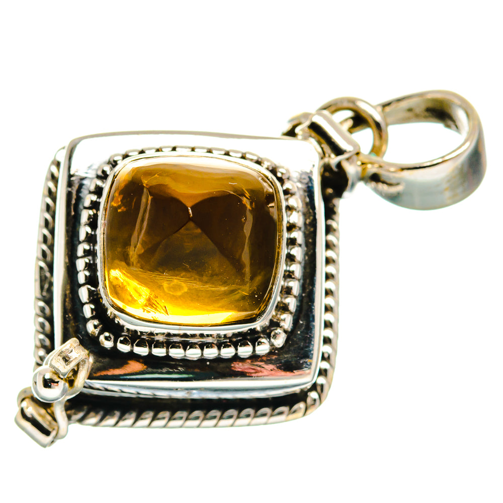 Citrine Pendants handcrafted by Anasilvercos - PD23655 - Photo 2