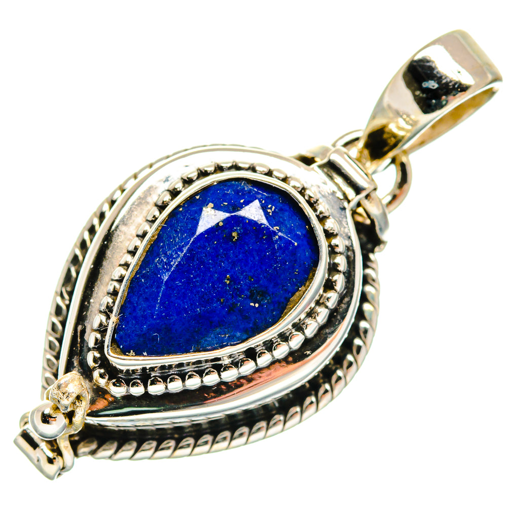 Lapis Lazuli Pendants handcrafted by Anasilvercos - PD23663 - Photo 2