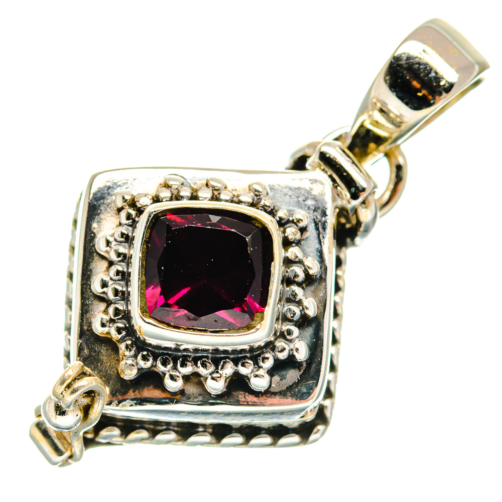 Garnet Pendants handcrafted by Anasilvercos - PD23665 - Photo 2