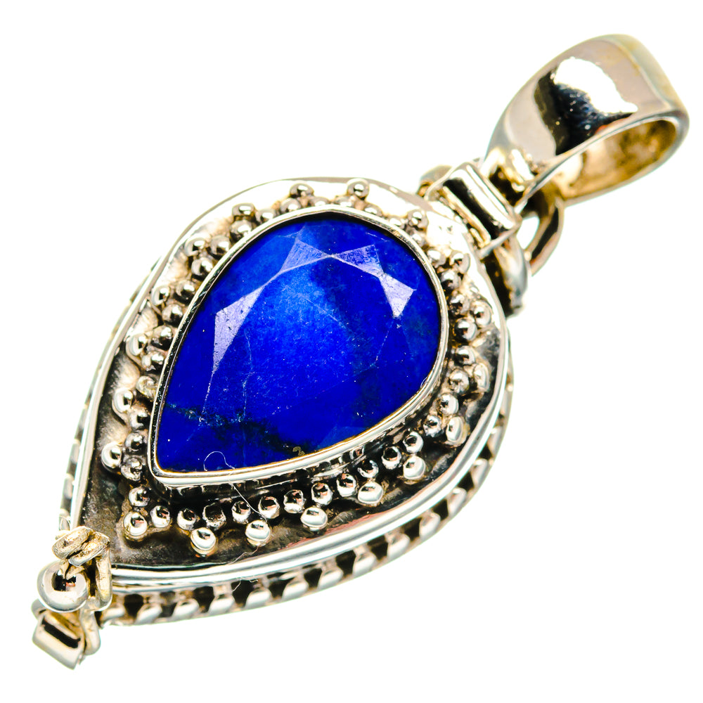 Lapis Lazuli Pendants handcrafted by Anasilvercos - PD23670 - Photo 2