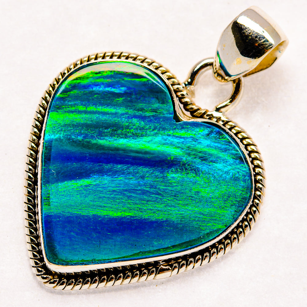 Aura Opal Pendants handcrafted by Anasilvercos - PD23676 - Photo 2